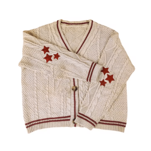 Y2K Oversized Star Sweater - Grunge Aesthetic & Coquette Style