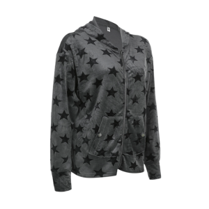 Y2K Star Hoodie: Oversized Grunge Aesthetic with Coquette Style