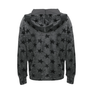 Y2K Star Hoodie: Oversized Grunge Aesthetic with Coquette Style